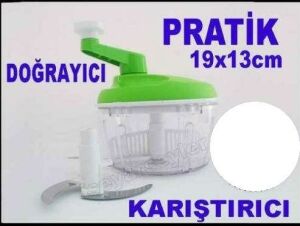 Doğrayıcı Ve Karıştırıcı Manuel Mutfak Robotu