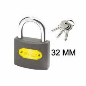 32MM GRİ ASMA KİLİT