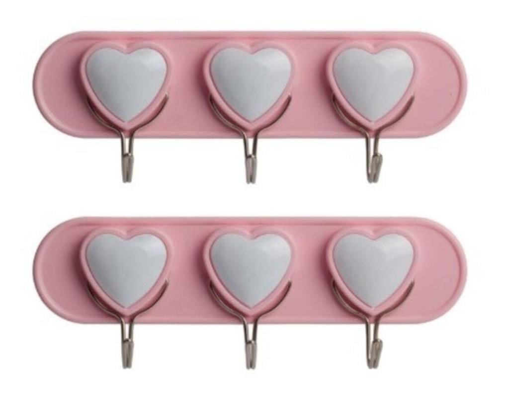 SF890 Suncook Çok Şık Kullanışlı Kalpli Askı 2x3'lü