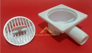 KOKU YAPMAZ DÖNERLİ LÜKS YER SİFONU 10x10cm -2