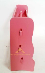 ŞIK ve KULLANIŞLI 3 KATLI SET ÜSTÜ AHŞAP FOLYOLUK STREÇLİK KAĞIT HAVLULUK DUVARA MONTE PEMBE