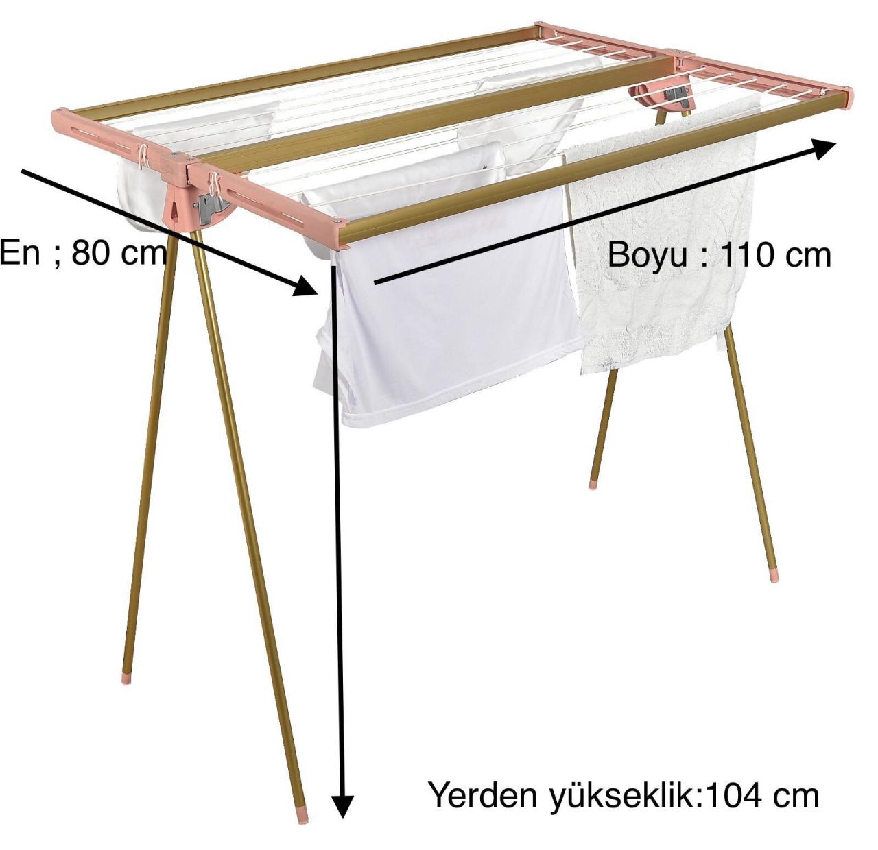 Kurutmax Katlanabilir Yüksek Kapasiteli  Çamaşır Askısı