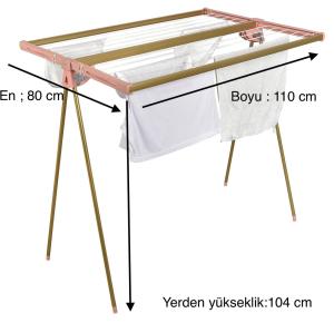 Kurutmax Katlanabilir Yüksek Kapasiteli  Çamaşır Askısı