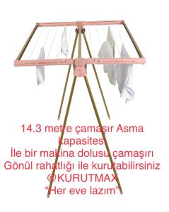 Kurutmax Katlanabilir Yüksek Kapasiteli  Çamaşır Askısı