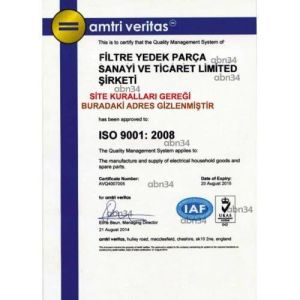 Alüminyum Davlumbaz Filtresi 261x334.5mm Ankastre Filtresi 26x33.5cm Alüminyum Kartuş Filtre