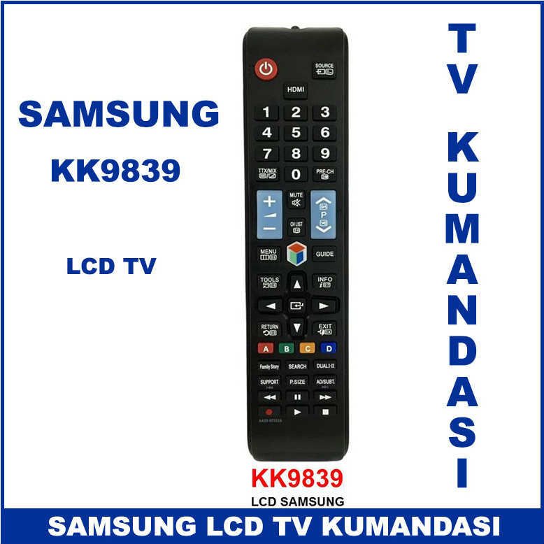 Samsung LCD Tv Kumandası KK9839 -Televizyon Kumandası