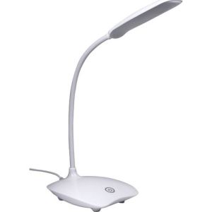 Avec AV-9051C USB Masa Lambası 3 Kademeli Dokunmatik Esnek Yapılı 360 Derece Dönebilen Beyaz LED