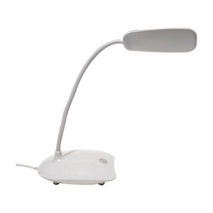 Avec AV-9051C USB Masa Lambası 3 Kademeli Dokunmatik Esnek Yapılı 360 Derece Dönebilen Beyaz LED