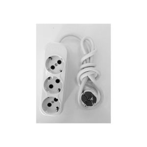 7 METRE KABLOLU TOPRAKLI ÜÇLÜ 3 lü GRUP PRİZ SEYYAR UZATMA ARA KABLOSU