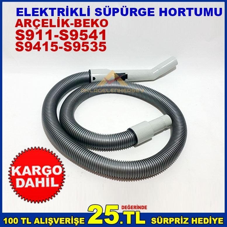 ARÇELİK VE BEKO MARKALARINA UYUMLU ELEKTRİK SÜPÜRGESİ HORTUMU