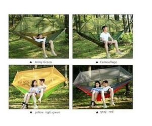 Taşınabilir   Hamak Cibinlik Su geçirmez Hafif açık Kamp Tipi  Çantalı