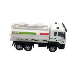 Metal Kabinli Die-Cast Çek Bırak 12cm Yakıt Tankeri Model Oyuncak Seri Koleksiyon