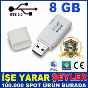 TOSHIBA 8GB ULTRA HIZLI USB BELLEK FLASH DİSK