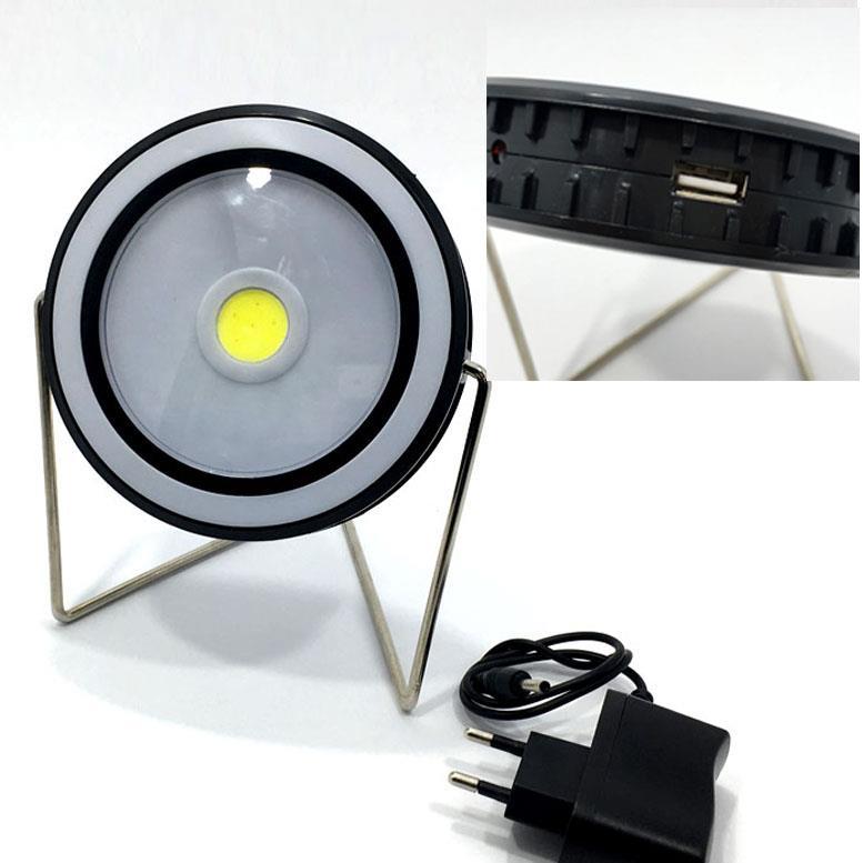Güneş Enerjili Şarjlı Powerbank Özellikli Led Işıklı Kamp Lambası