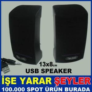 YENİ MODEL TECNOMAX USB BİLGİSAYAR HOPARLÖR SETİ