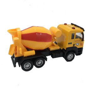 Metal Kabinli Die-Cast Çek Bırak 12cm Beton Mikseri Model Oyuncak Seri Koleksiyon Oyuncak Kamyon