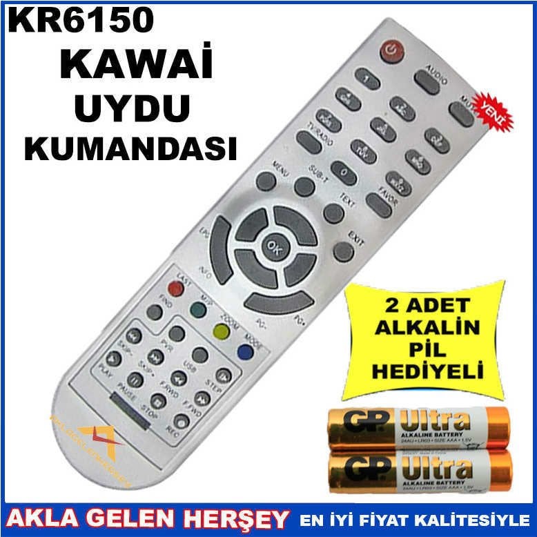KAWAİ UYDU CİHAZI Receiver KUMANDASI KR6150