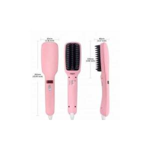 İyonizer Saç Düzleştirici Fırça Tarak - Saç Şekillendiren Isıtıcı Tarak - Kochler 2 in 1 PTC Isıtıcı