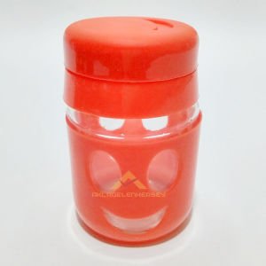 3lü SET GÜLEN YÜZLÜ CAM TUZLUK ve BAHARAT SETİ