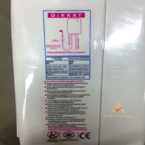7 EMNİYETLİ ELEKTRİKLİ ANİ SU ISITICI BÜYÜK BOY LÜKS ŞOFBEN 7000W