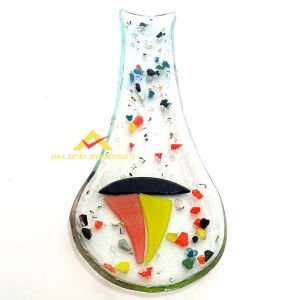 EL SANATIYLA İŞLENMİŞ TEZGAH ÜSTÜ CAM KEPÇE ALTI