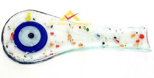 EL SANATIYLA İŞLENMİŞ TEZGAH ÜSTÜ CAM KEPÇE ALTI