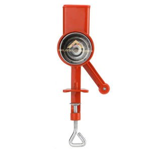 Metal Gövdeli Buğday Hububatları İçin Pürüzsüz Manuel Krank Ceviz,Fındık,Biber,Mısır Değirmeni