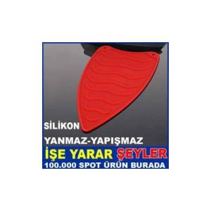 RENKLİ YANMAZ YAPIŞMAZ SİLİKON ÜTÜ ALTLIĞI