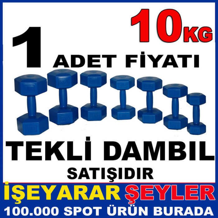TEK 10 KG KÖŞELİ DAMBIL SAĞLIKLI ve ZİNDE YAŞAM 10 KG 1 ADET