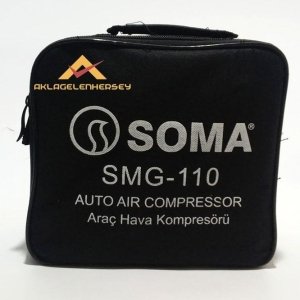 KargoDahil SOMA METAL GÖVDELİ PİSTONLU MOTOR ARAÇ HAVA KOMPRESÖRÜ