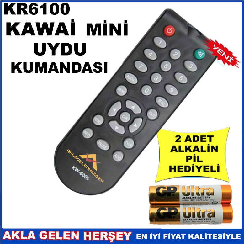 KAWAİ UYDU CİHAZI Receiver KUMANDASI KR6100