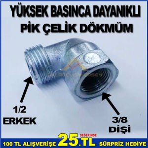 LPG TÜPGAZLI OCAKLARI DOĞALGAZA DÖNÜŞTÜREN APARAT DİŞİ 3/8-ERKEK 1/2 GAZ GİRİŞ APARATI -2
