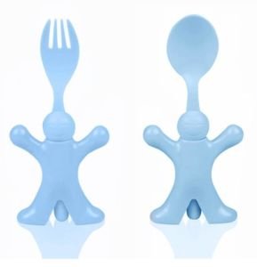 SC-S330 Suncook Lüks Neon Bebekli Kaşık Ve Çatal