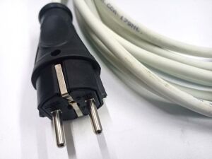 Garantili 10 metre 3x1.5 Güvenli Topraklı Kablolu Uzatma Kablosu Kauçuk Fişli ve Kauçuk Priz