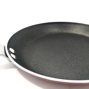 Süper Teflon Krep Tavası Ø20 cm Metal Saplı Sığ Omlet Tavası