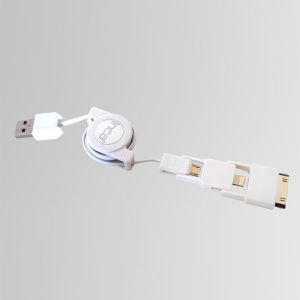 İnca Çoklu Şarj Aparatı İphone 4&5 İpad 2&4&Mini Samsung ve HTC Uyumlu Kablo İnca IMS-330 Beyaz