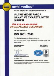 Alüminyum Davlumbaz Filtresi 233x290 mm Ankastre Filtresi 23x29cm Alüminyum Kartuş Filtre