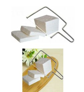 Yedek Telli Peynir Bıçağı 304 Kalite 18-10 Çelik Hassas Mükemmel Peynir Kesici Pasta Dilimleyici