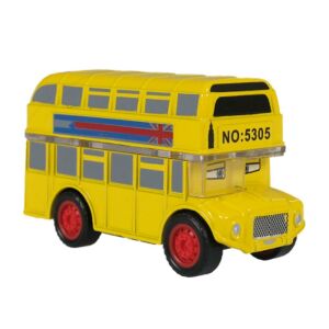 Çift Katlı Yolcu Otobüsü Çek Bırak Oyuncak 1 Adet Fiyatıdır