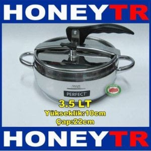 SPR ÇELİK DÜDÜKLÜ TENCERE 3.5LT ÇİFT GÜVENLİK