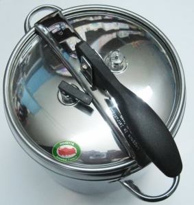 SPR ÇELİK DÜDÜKLÜ TENCERE 3.5LT ÇİFT GÜVENLİK