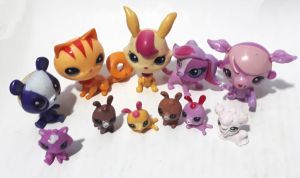 11 Parça Mutlu Evcil Hayvanlar Seti My Little Pony Figür Seti    Kaliteli Malzemeden Üretilmiştir