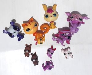 11 Parça Mutlu Evcil Hayvanlar Seti My Little Pony Figür Seti    Kaliteli Malzemeden Üretilmiştir