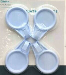 L-00153 Mirage 4 Adet Yuvarlak Yapışkan Askı