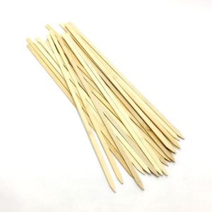 Adana Kebap İçin 25 Adet Bambu Yassı Çöp Şiş Ahşap Natural Doğal 30 cm