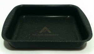 ÇİZİLMEZ İÇ ve DIŞ YÜZEYLİ GRANİT FIRIN TEPSİSİ