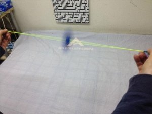 Elde Dönen Işıklı Stres Çarkı 64cm Uzunluğunda İpli Yoyo