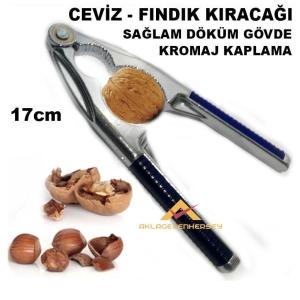 PENSE MODEL 2 FARKLI ÖLÇÜLÜ METAL CEVİZ FINDIK KIRACAĞI 17cm