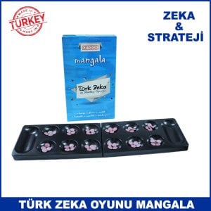 Türk Zeka ve Strateji Oyunu Mangala - Eğlenceli Zeka Oyunu