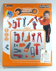 8 Parça Kaliteli Plastikten Üretilmiş Tamirat Tadilat Seti